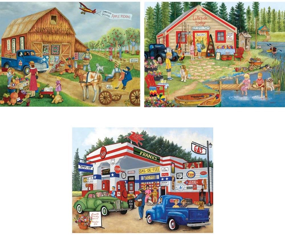 Bits and Pieces - Value Set of 3-300 Piece Jigsaw [...]