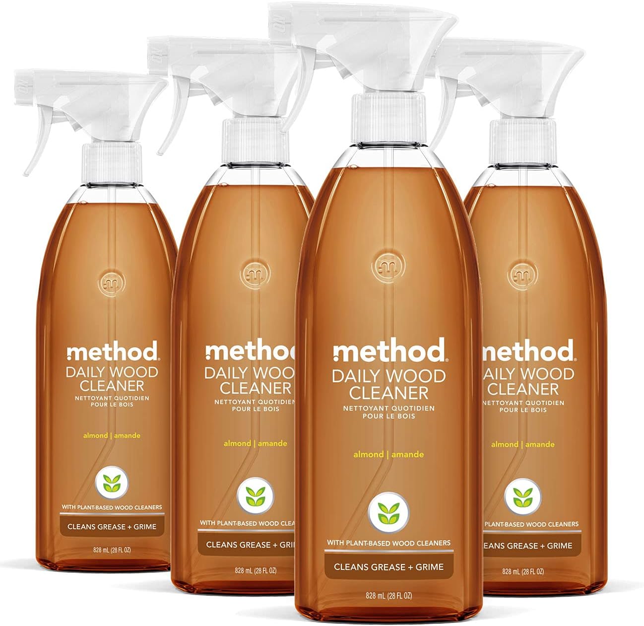 Method Daily Wood Cleaner, Almond, Plant-Based Formula [...]