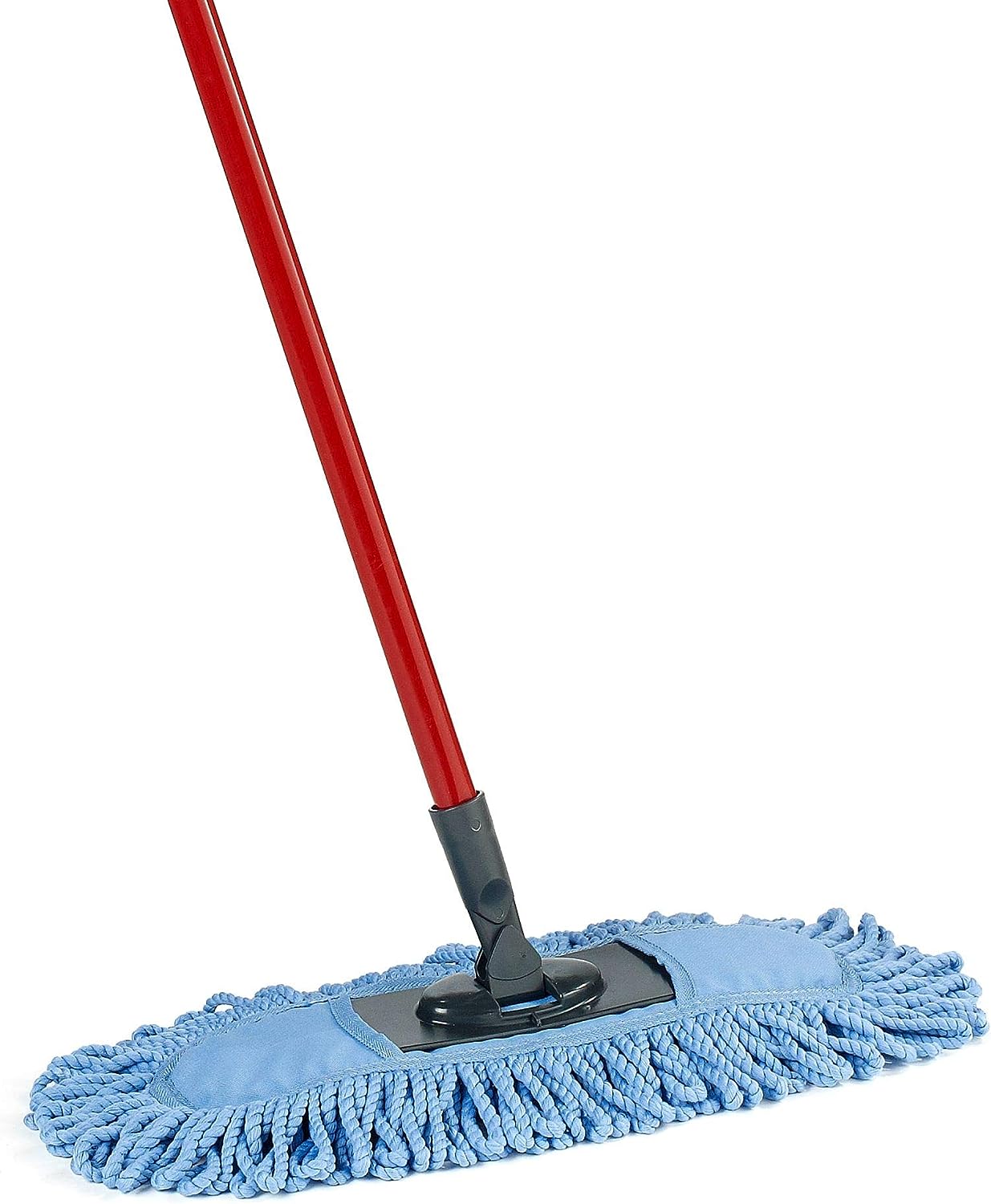 O-Cedar Dual-Action Microfiber Sweeper Dust Mop,Red
