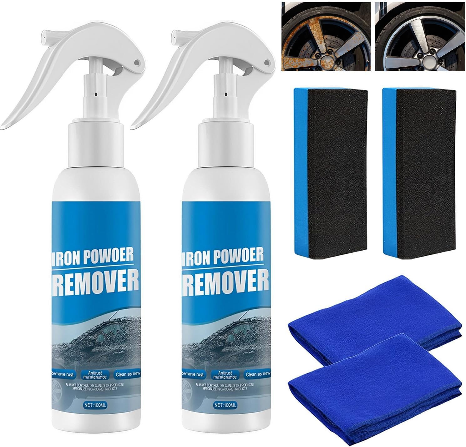 Iron Powder Remover,Car Rust Removal [...]