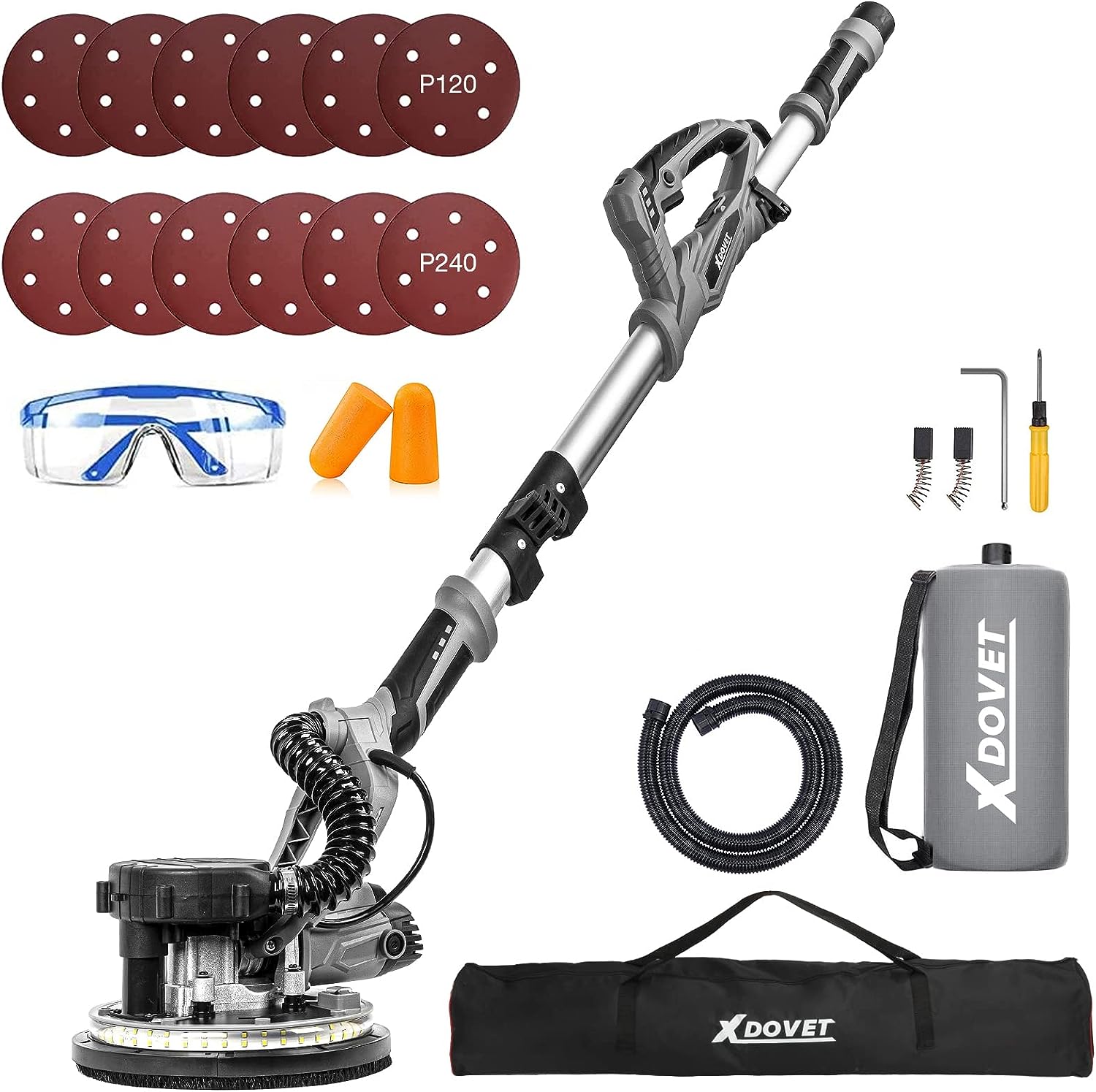 XDOVET Drywall Sander, 900W Electric Sander with 24 Pc [...]