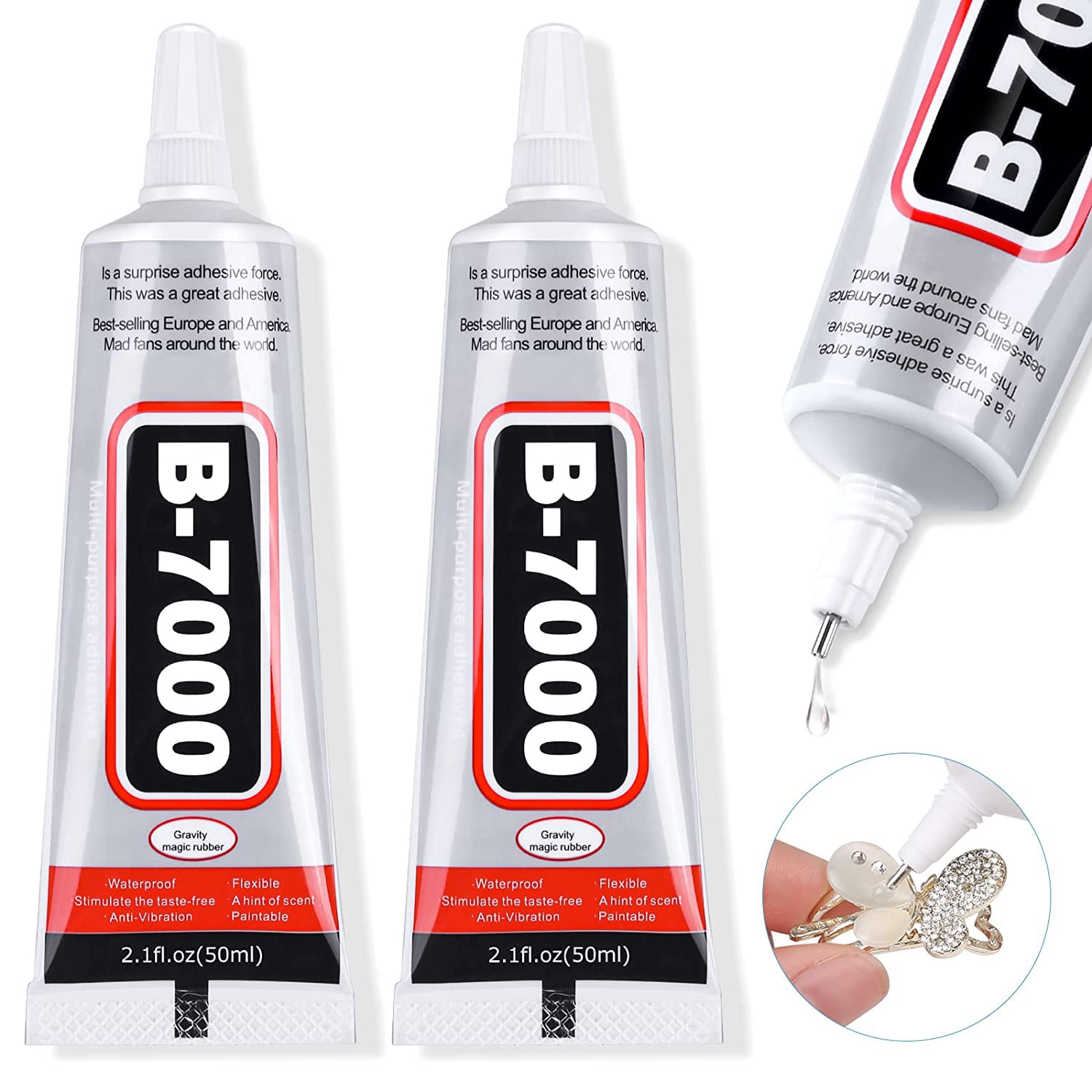 B-7000 Super Adhesive Glue, Industrial Strength B7000 [...]