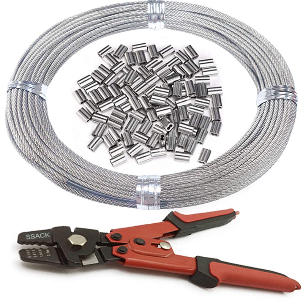 Ssack - 304 Stainless Steel Cable Wire Rope 1/16 x [...]