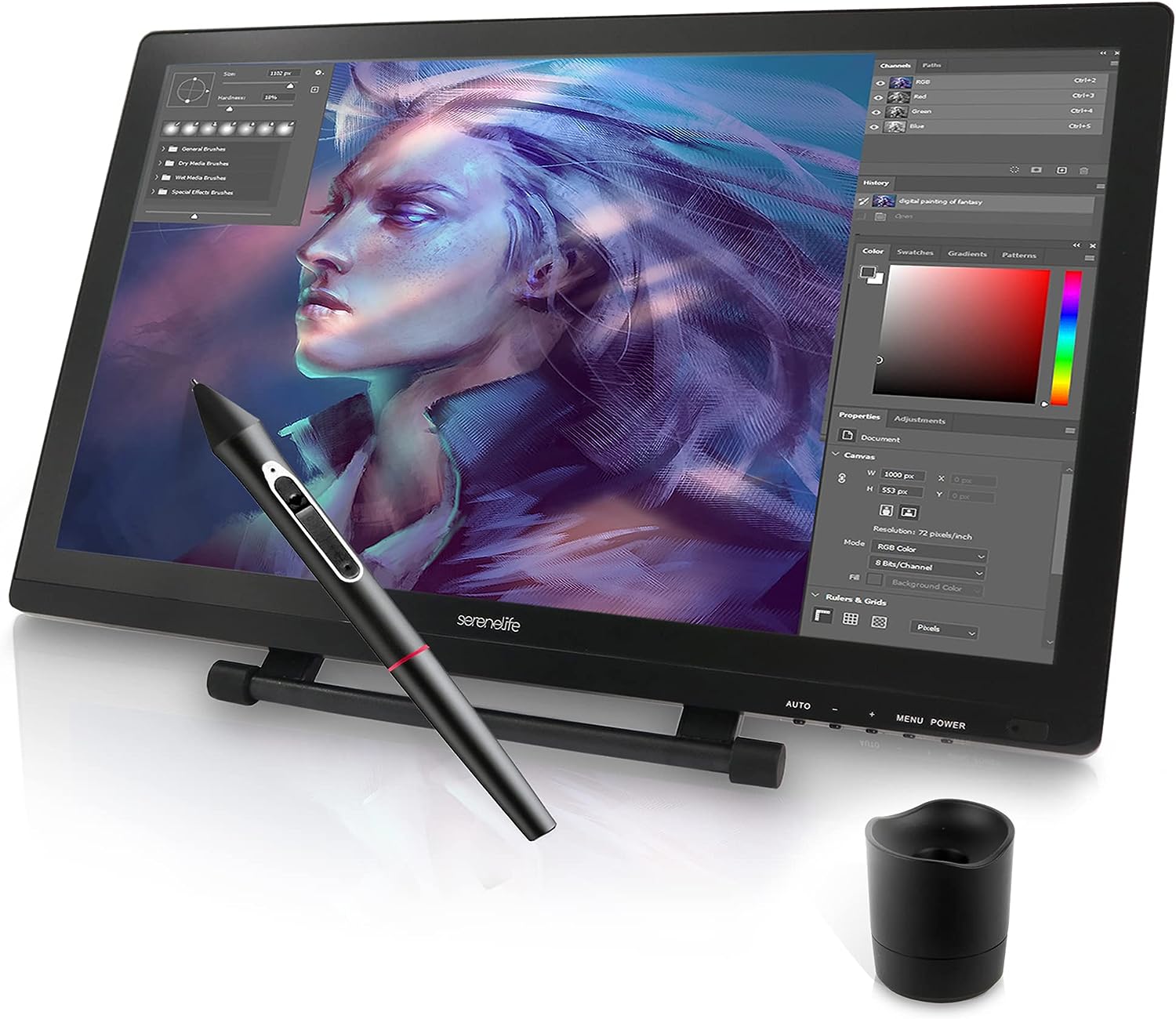 SereneLife Dual Mode Graphic Tablet - 21.5