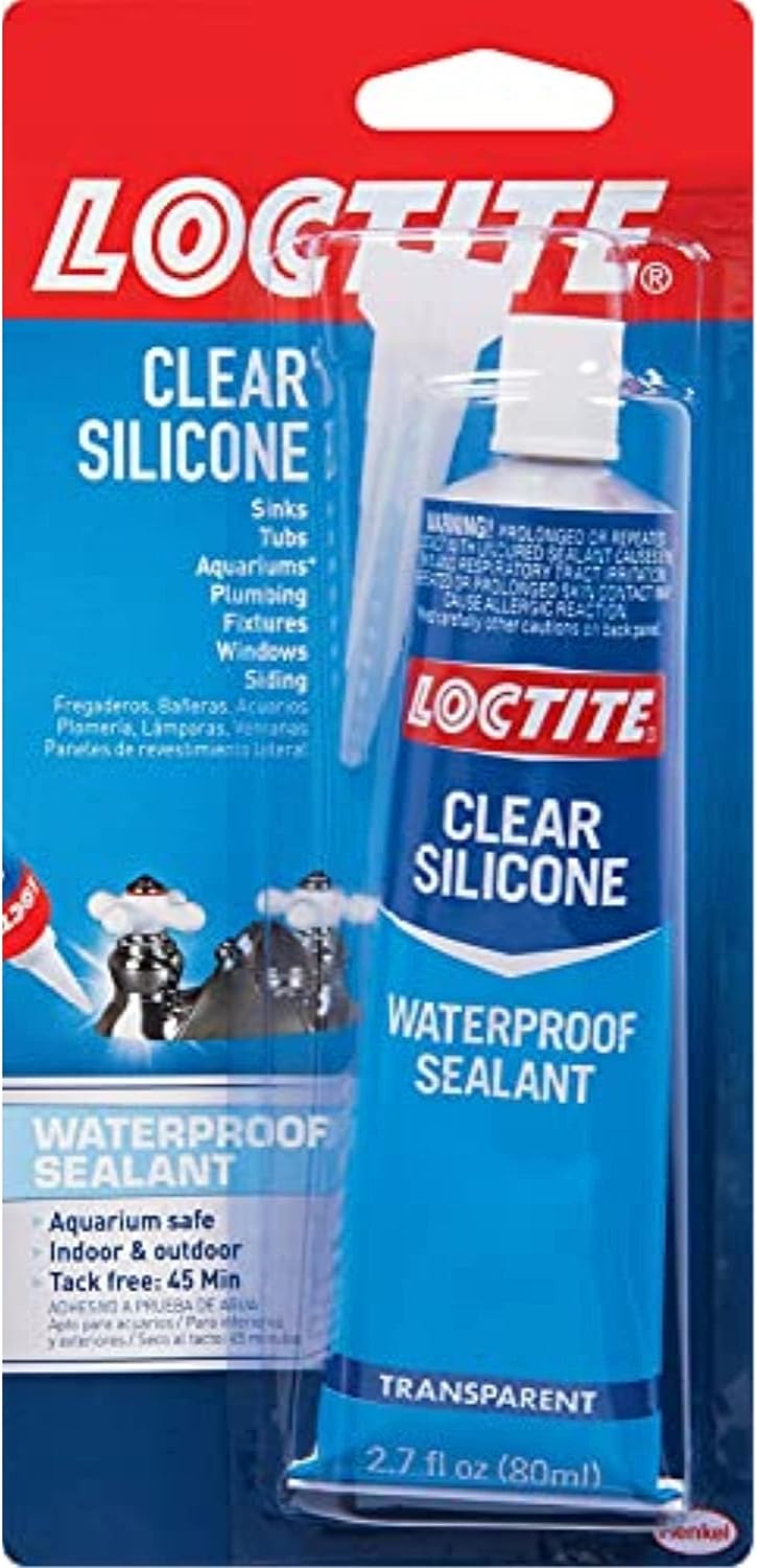 Loctite 908570 2.7 oz Tub Clear Silicone Waterproof [...]