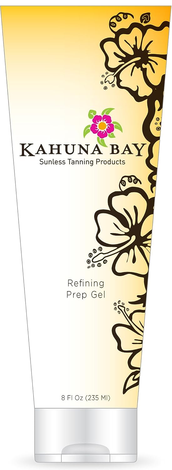 Kahuna Bay Tan Sunless Spray Tan Refining Prep Gel, 2 oz