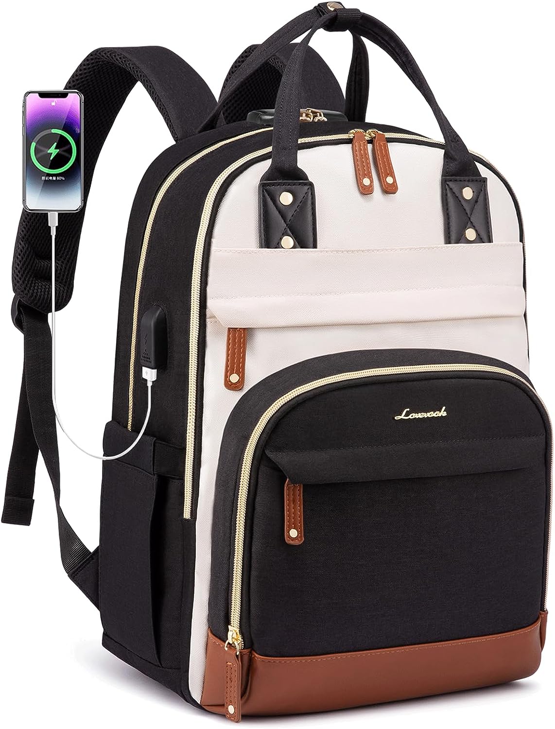 LOVEVOOK Laptop Backpack for Women, Fits 15.6 Inch [...]