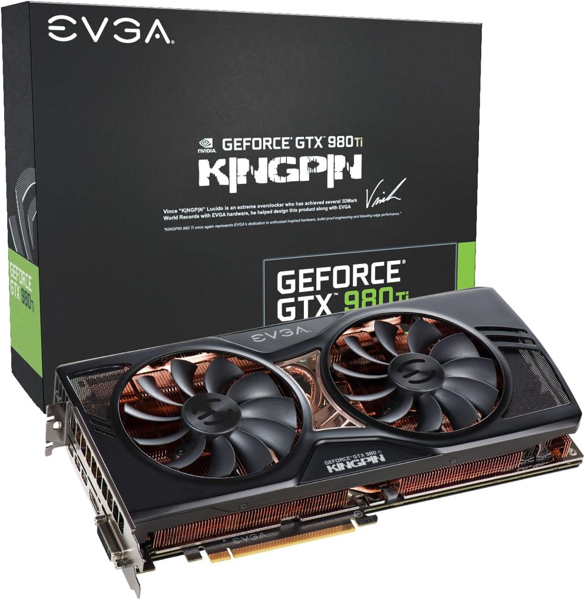 EVGA GeForce GTX 980 Ti 6GB K|NGP|N w/ACX 2.0+ (72%+ [...]