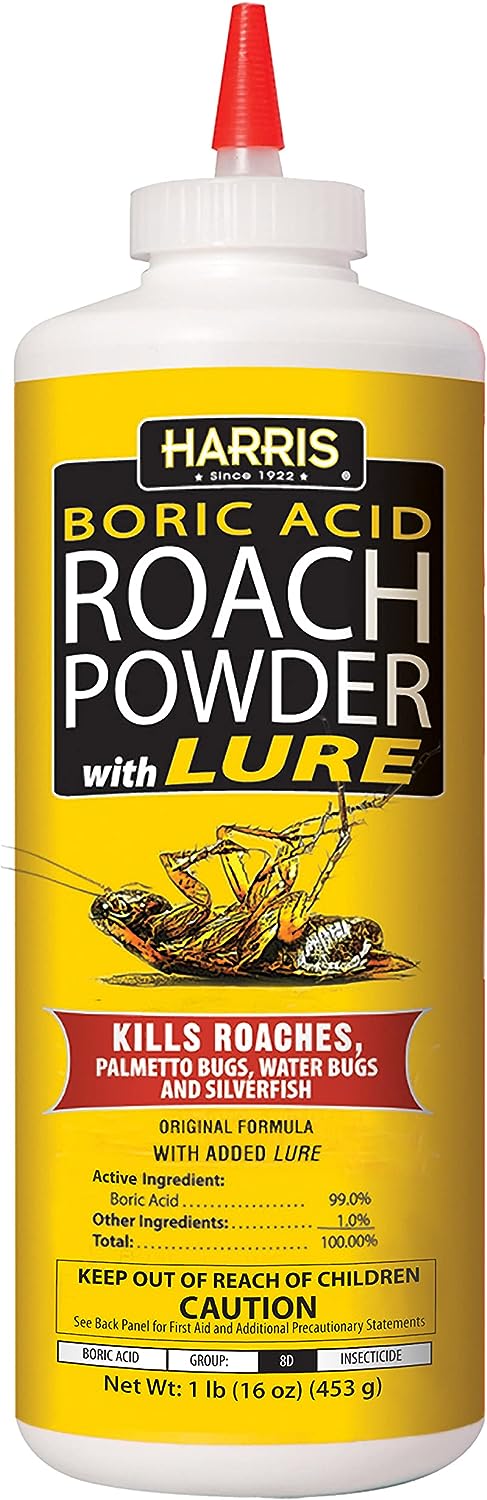 HARRIS Boric Acid Roach and Silverfish Killer Powder [...]