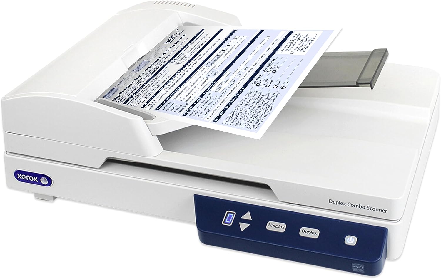 Xerox XD-COMBO Duplex Combo Flatbed Document Scanner [...]