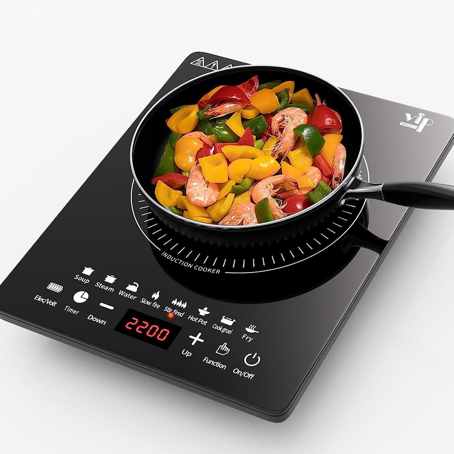 Portable Induction Cooktop, Countertop Burner with [...]