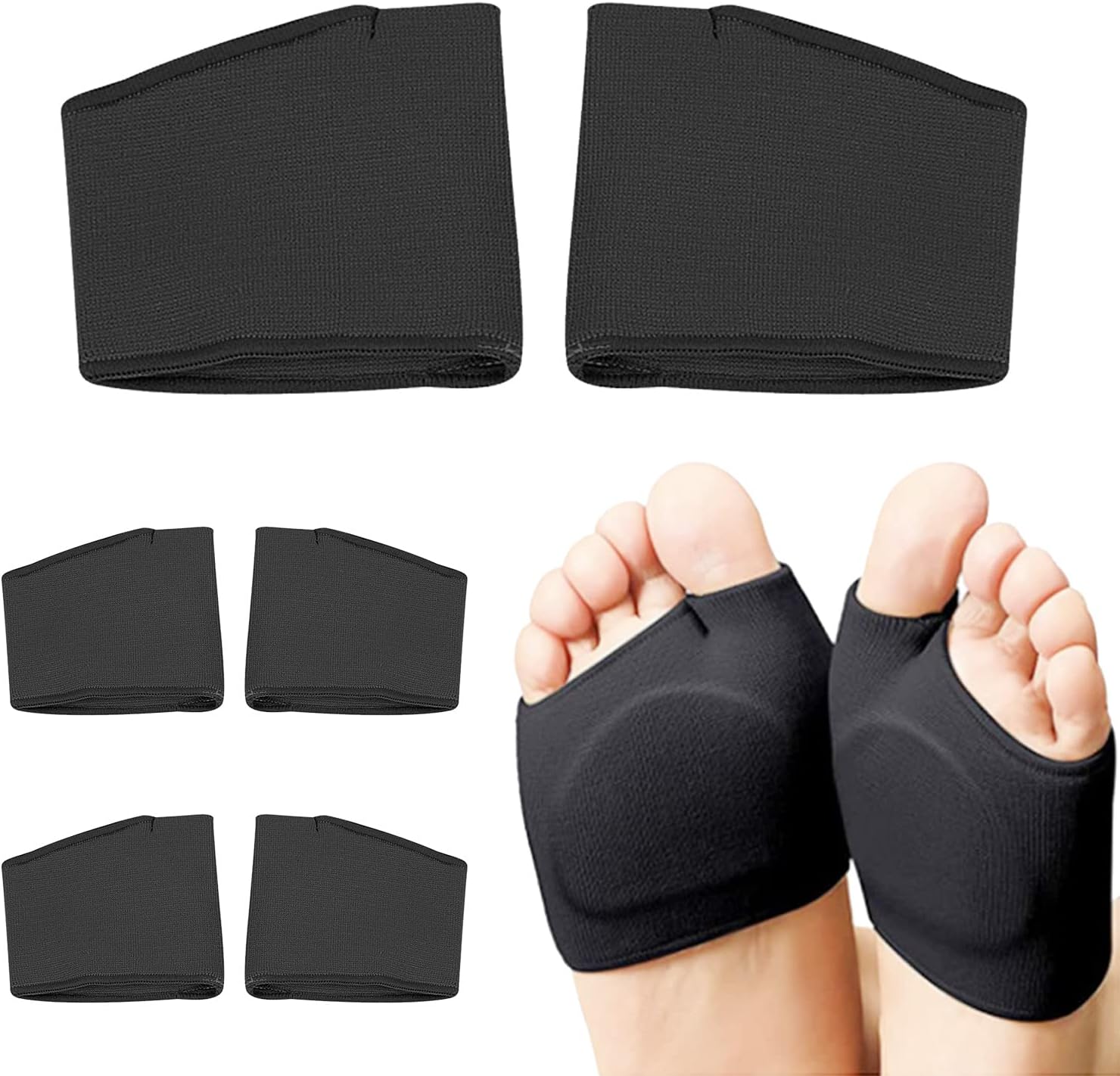 3 Pairs of Metatarsal Pads for Women and Men, Ball of [...]