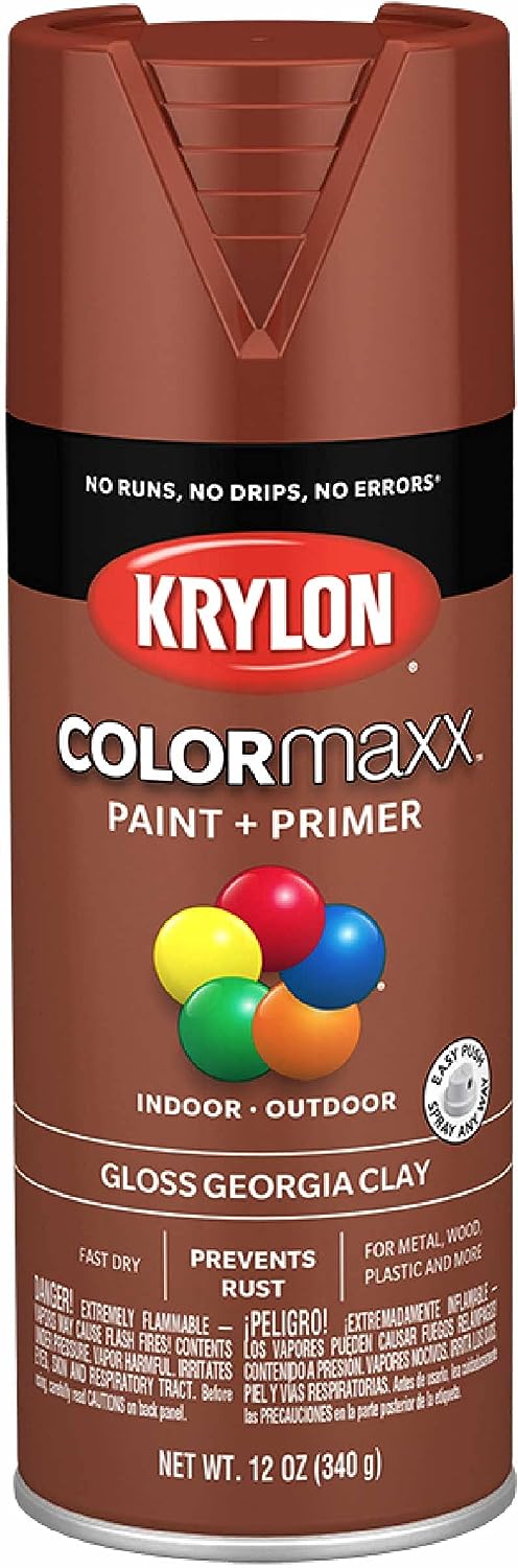 Krylon K05519007 COLORmaxx Spray Paint and Primer for [...]
