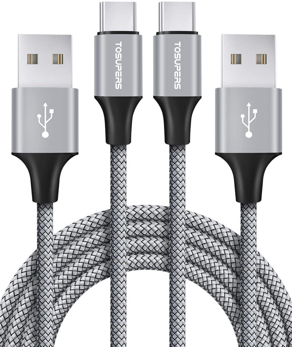 [10ft, 2-Pack] USB C Cable Fast Charging, Long USB A [...]