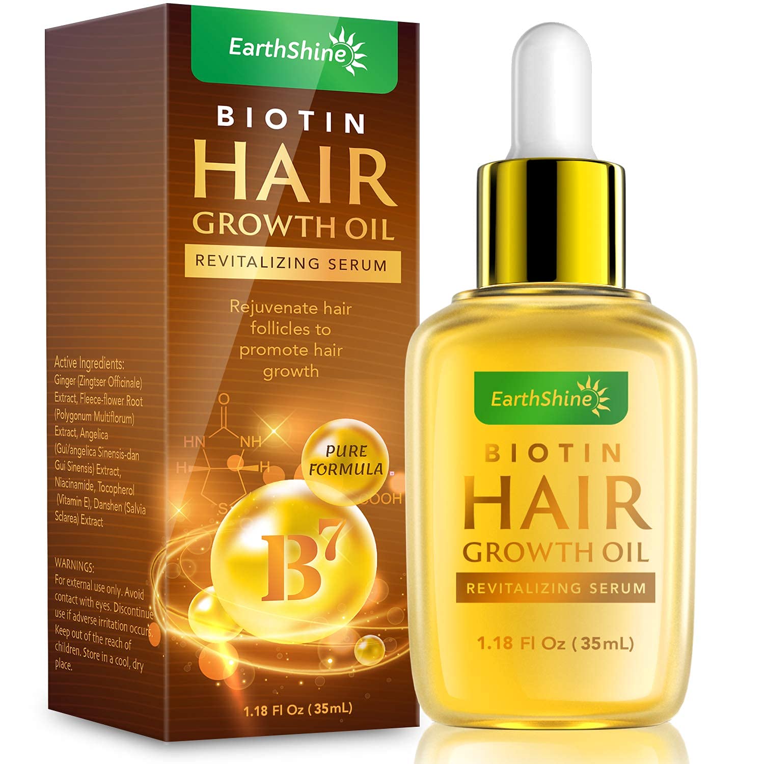 Hair Growth Serum - Biotin Hair Regrowth Oil Prevent [...]