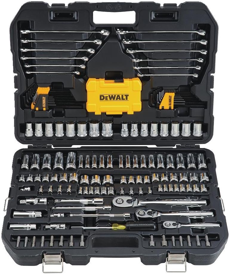 DEWALT Mechanics Tools Kit and Socket Set, 168-Piece [...]
