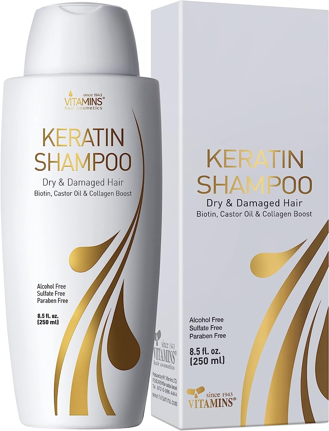 Vitamins Keratin Shampoo Hair Treatment - Biotin and [...]