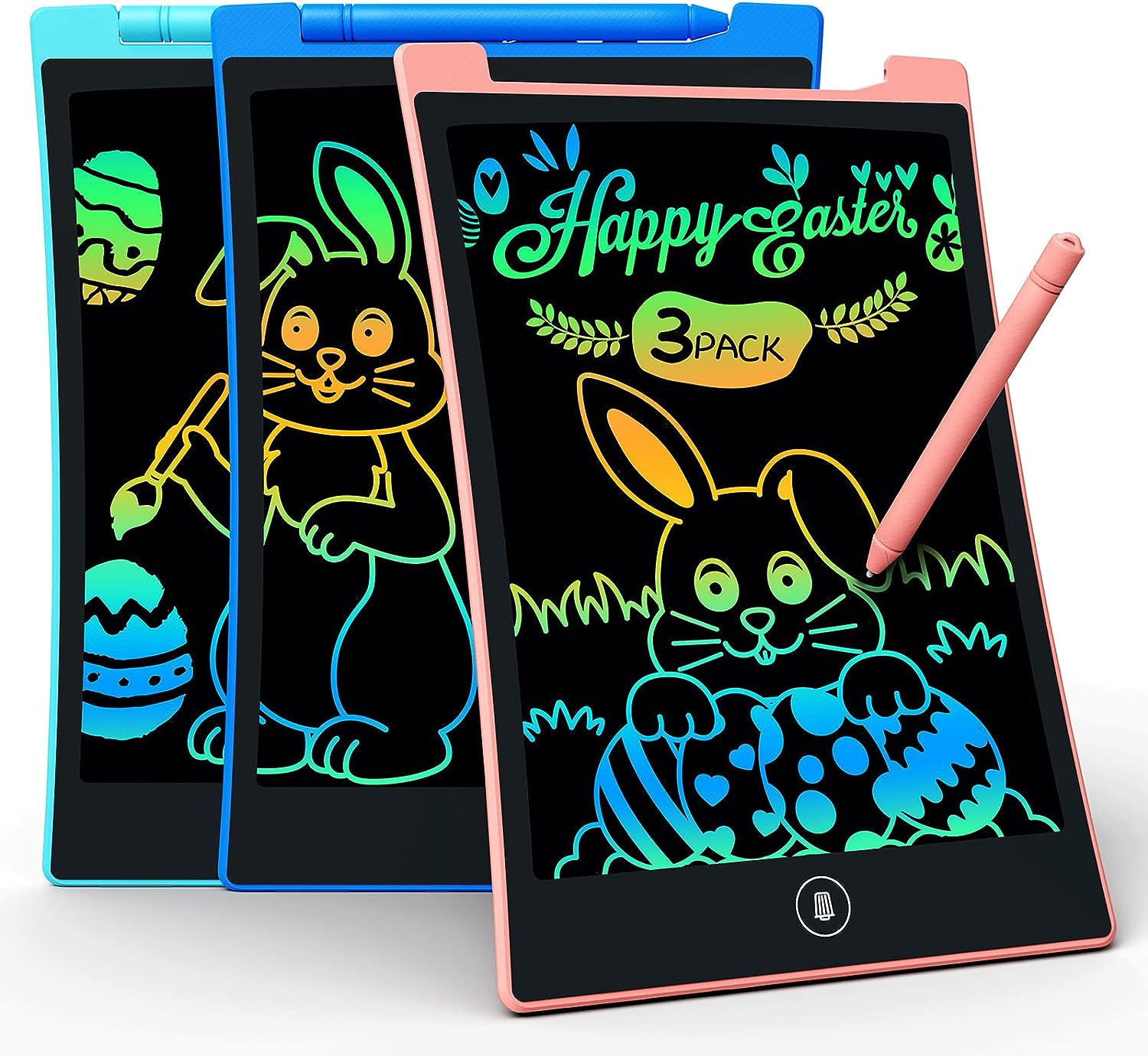 KOKODI Kids Toys 3 Packs LCD Writing Tablet, Colorful [...]