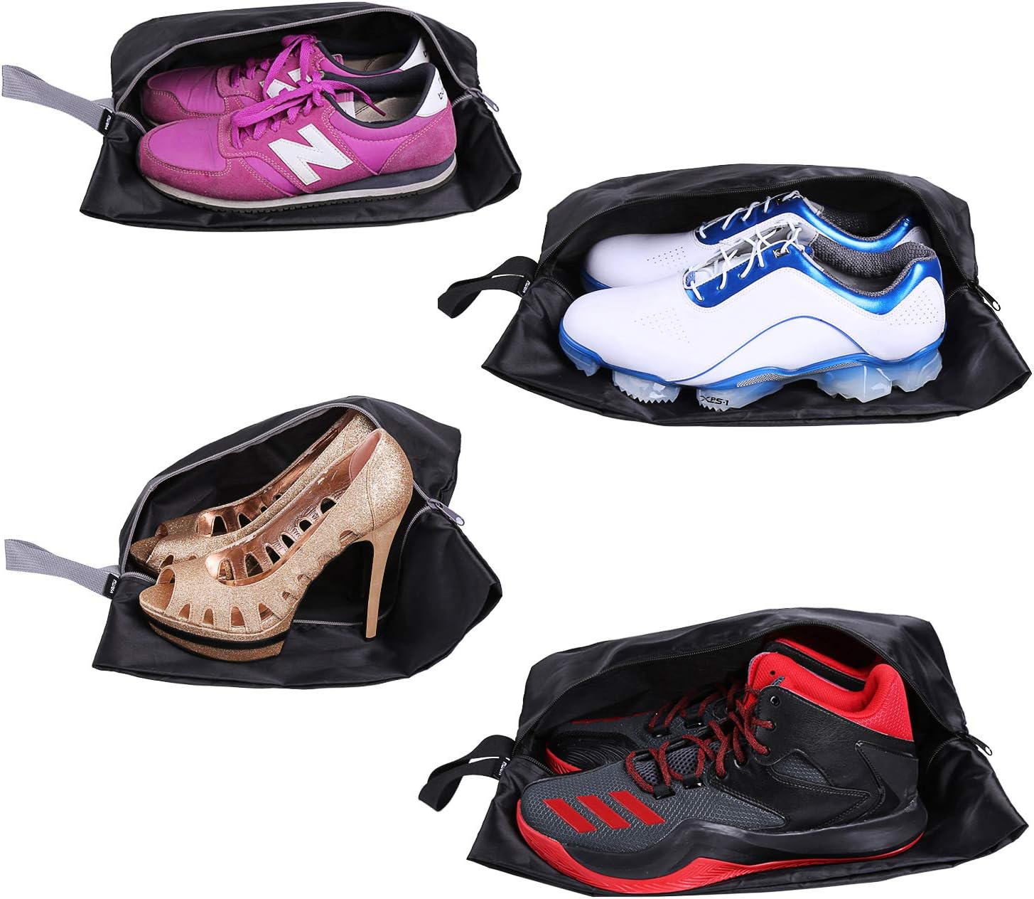 YAMIU Travel Shoe Bags Set of 4 Waterproof Nylon with [...]