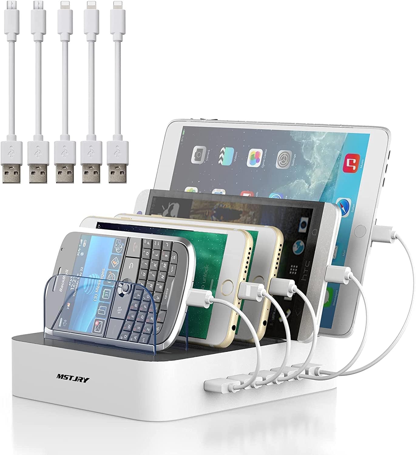 Charging Station for Multiple Devices, MSTJRY 5 Port [...]