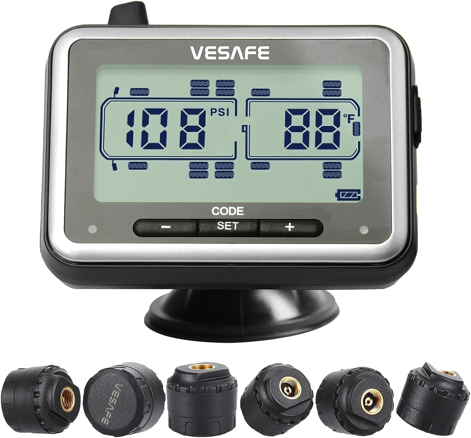 VESAFE TPMS, Wireless Tire Pressure Monitoring System [...]
