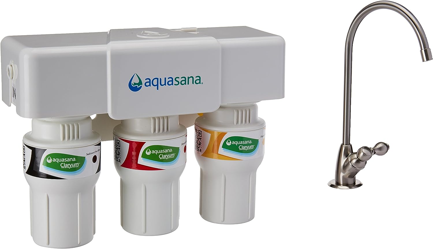 Aquasana 3-Stage Under Sink Water Filter System - [...]