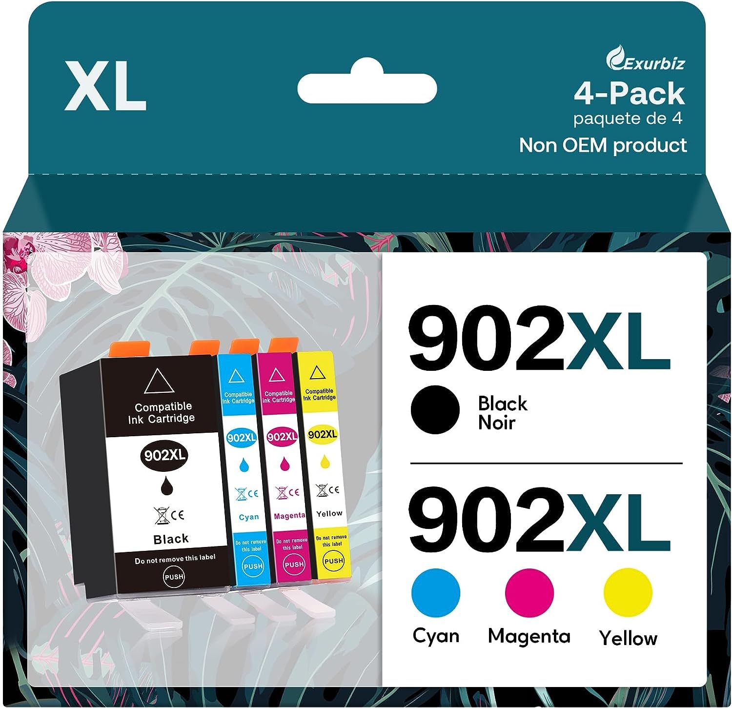 902XL Compatible for 902 XL Ink Cartridge Combo Pack [...]