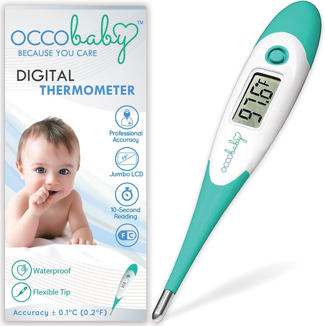 OCCObaby Clinical Digital Baby Thermometer - LCD, [...]