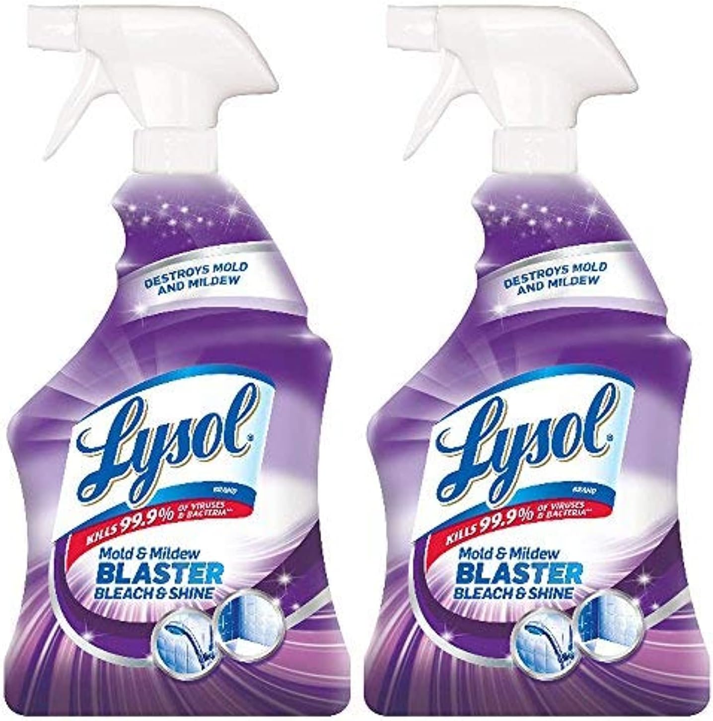 Lysol Mold & Mildew Foamer w. Bleach, Bathroom Cleaner [...]