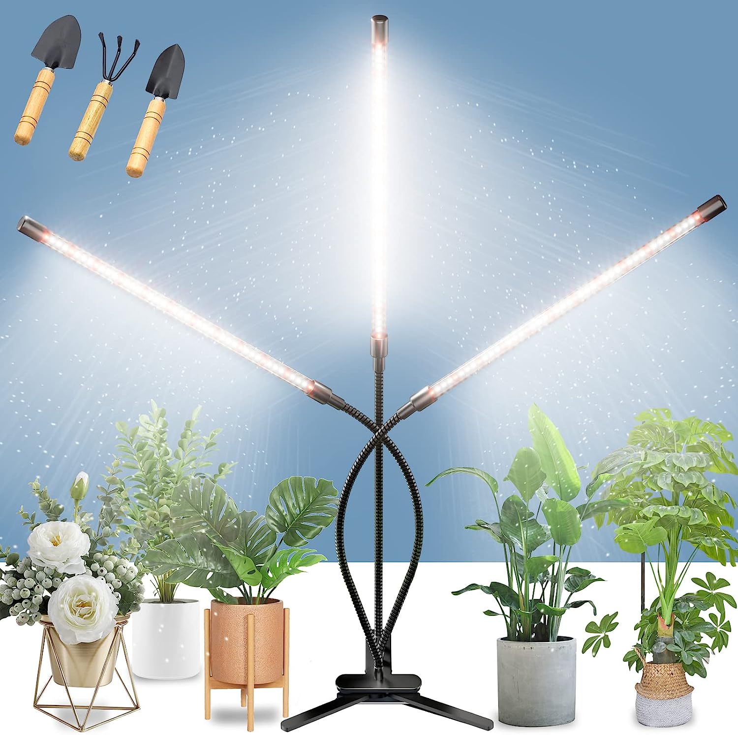 BAEDAOD Grow Lights for Indoor Plants, 6000K 135 LEDs [...]