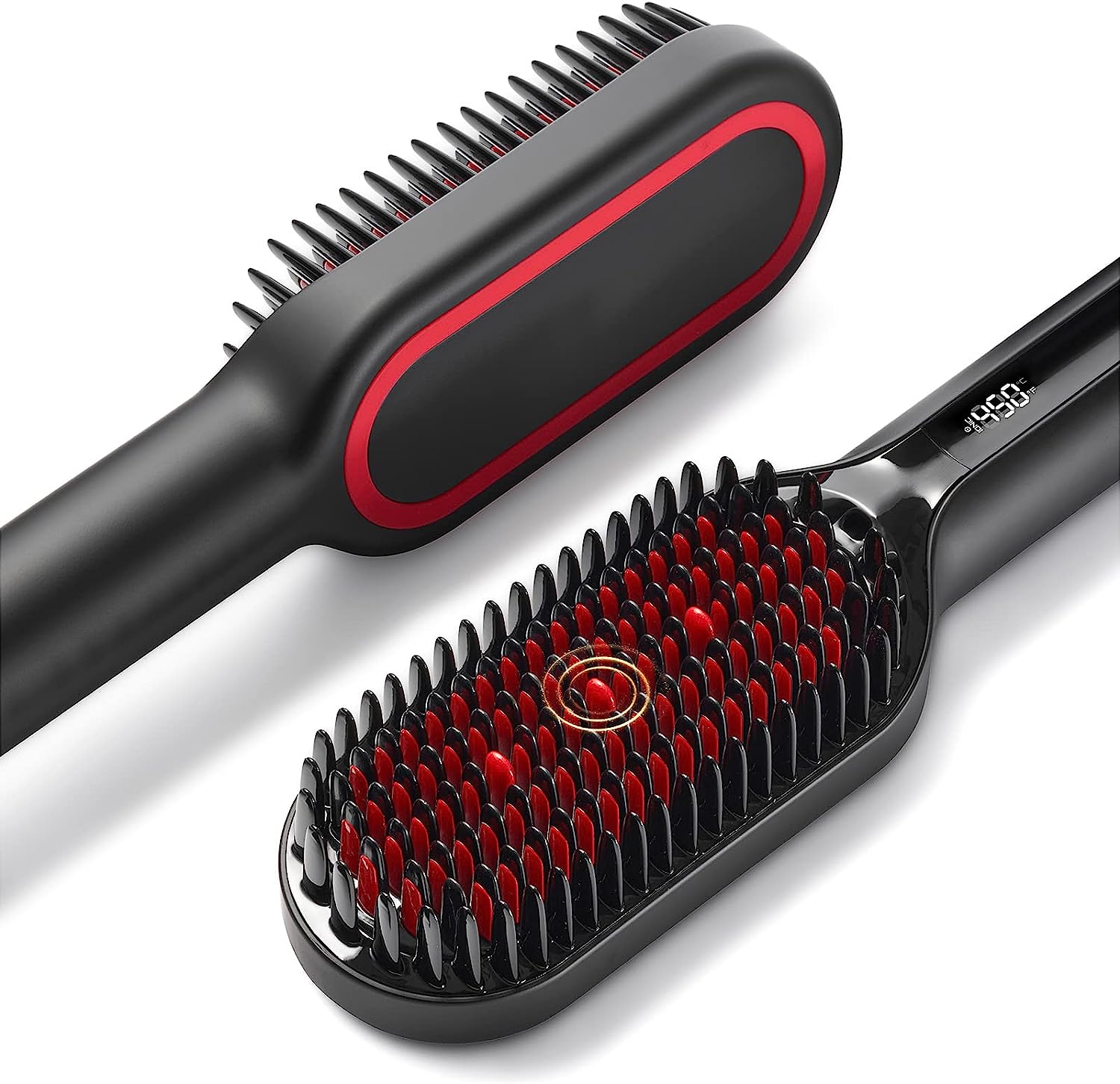 2023 Upgraded Hair Straightener Brush | TYMO Ionic [...]