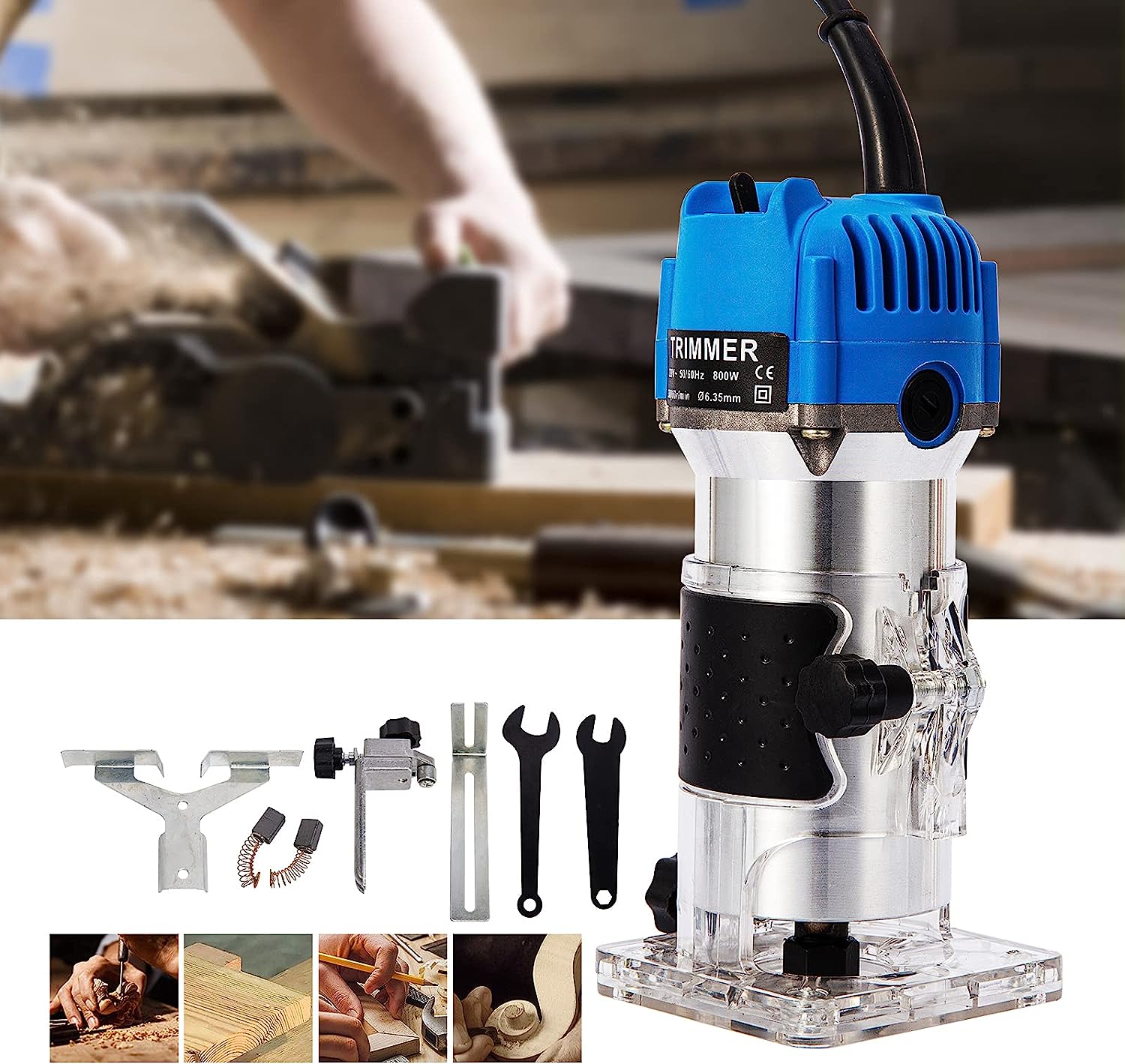 Wood Routers, Wood Trimmer Router Tool, Compact Wood [...]