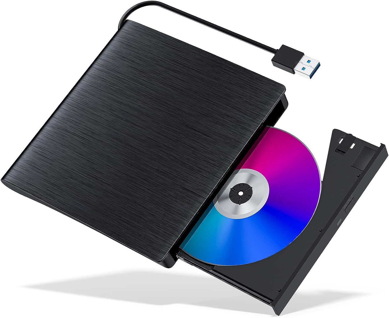 External CD/DVD Drive for Laptop, USB 3.0 CD Burner [...]