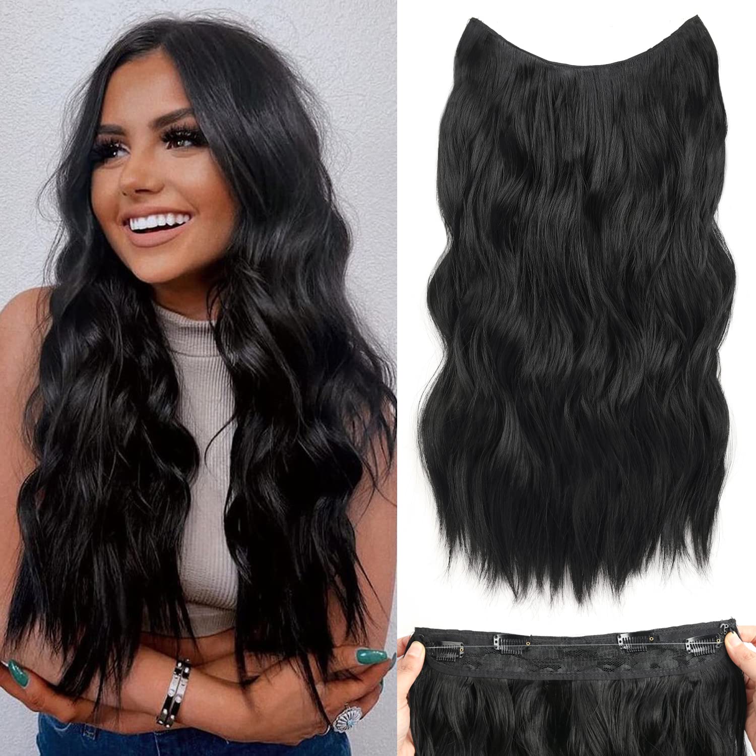 Halo Hair Exetensions 20 Inch Clip in Hair Extensions [...]