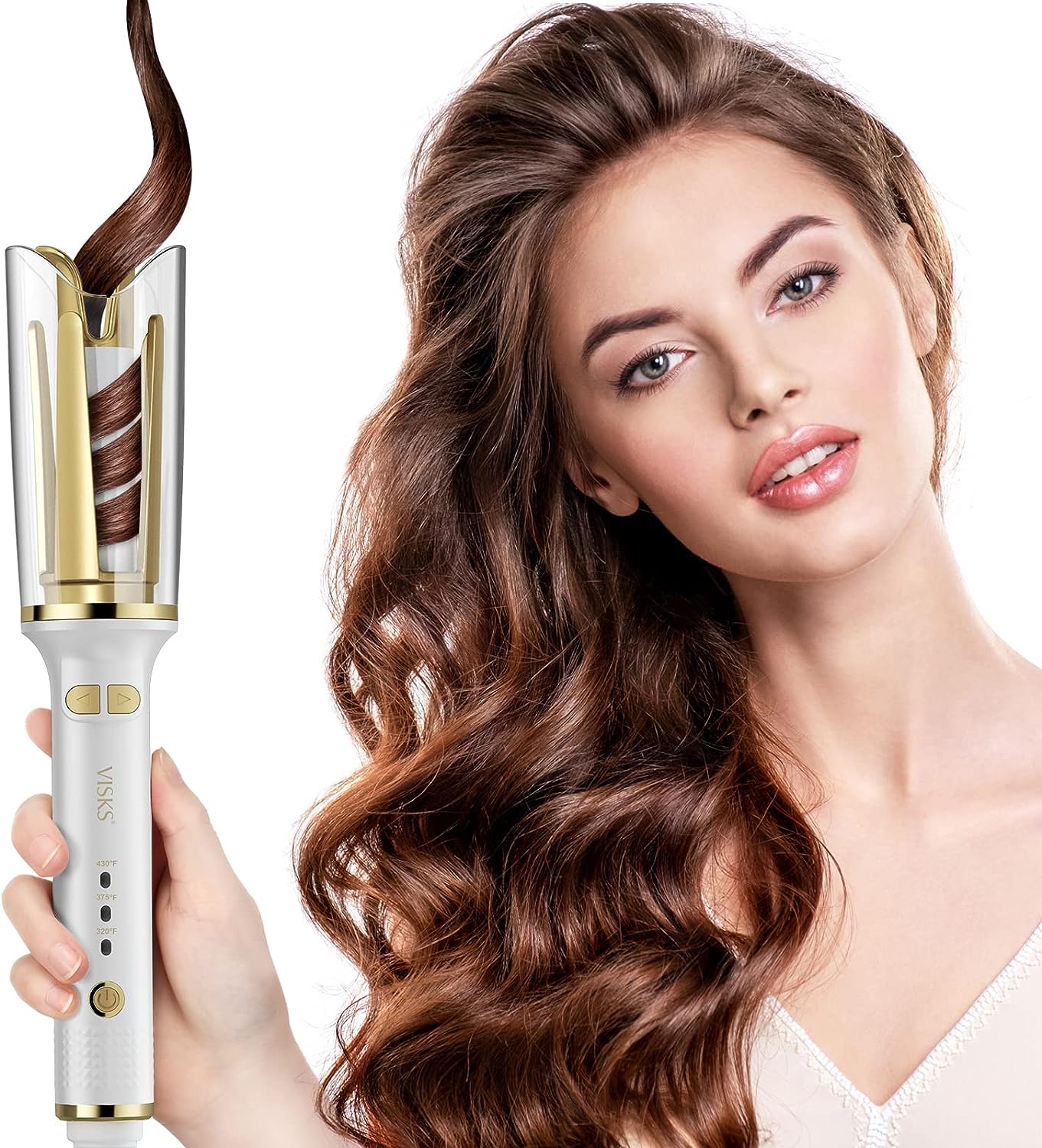 VISKS Automatic Hair Curler, Anti-Tangle Automatic [...]