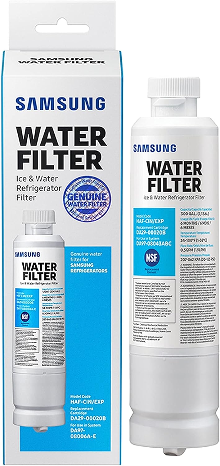 SAMSUNG Genuine Filter for Refrigerator Water and Ice, [...]