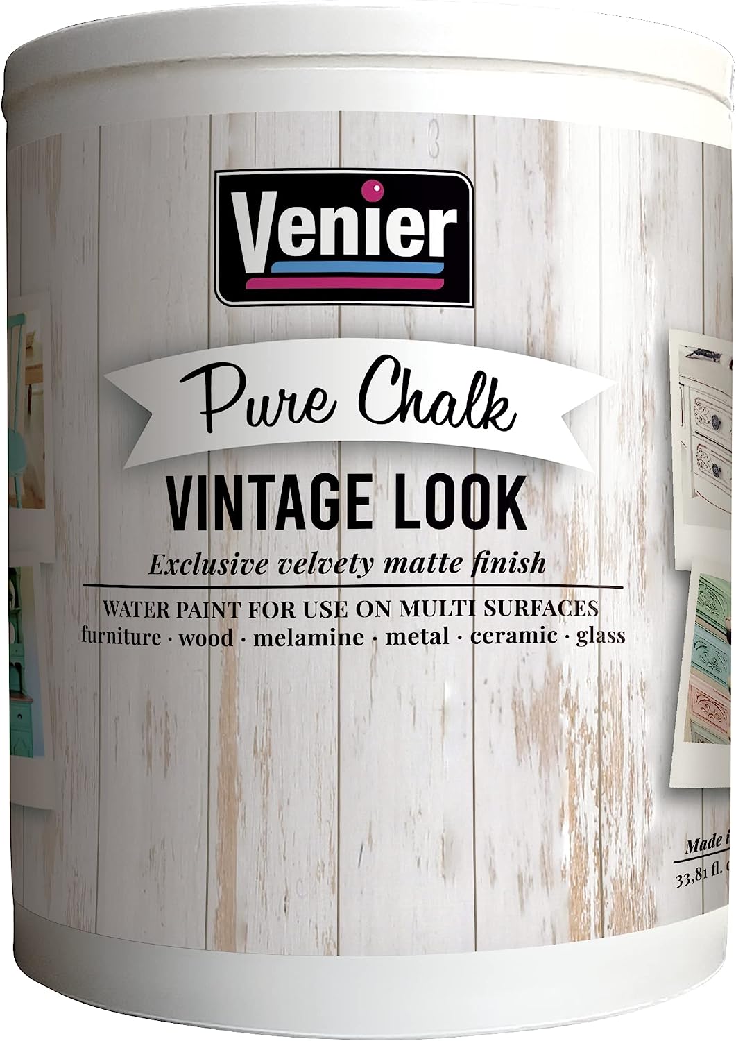 Pure Chalk Paint Venier,Gray Vintage Look - 33.81 [...]