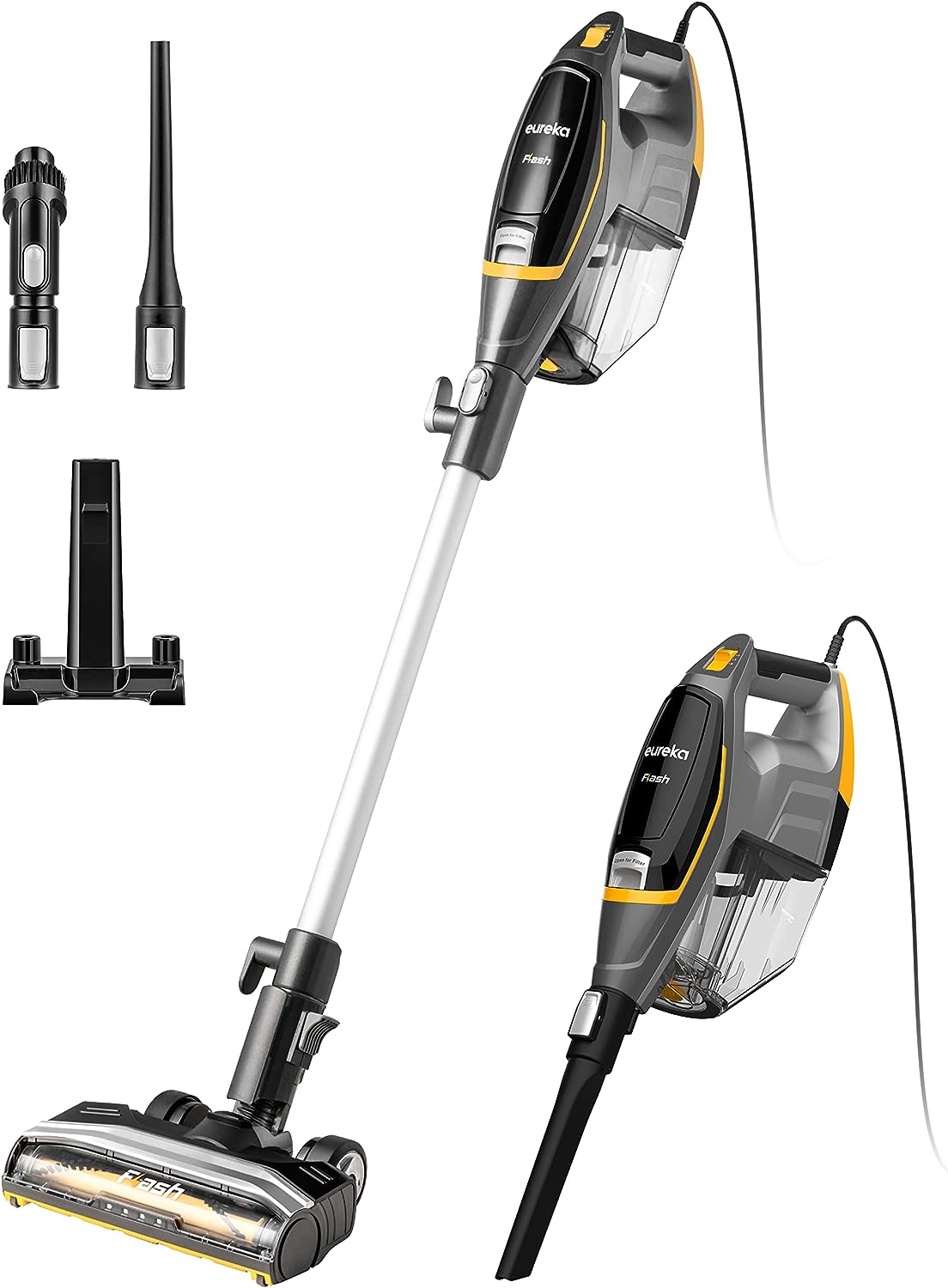 Eureka Flash Lightweight Stick Vacuum Cleaner, 15KPa [...]