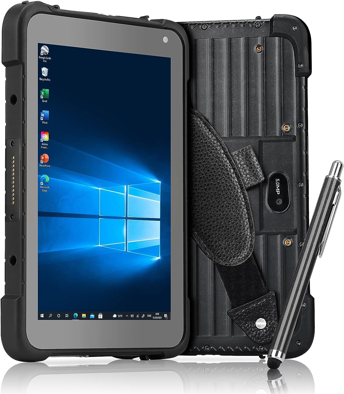 MUNBYN Rugged Tablet, 8-inch Industrial Tablet PC [...]