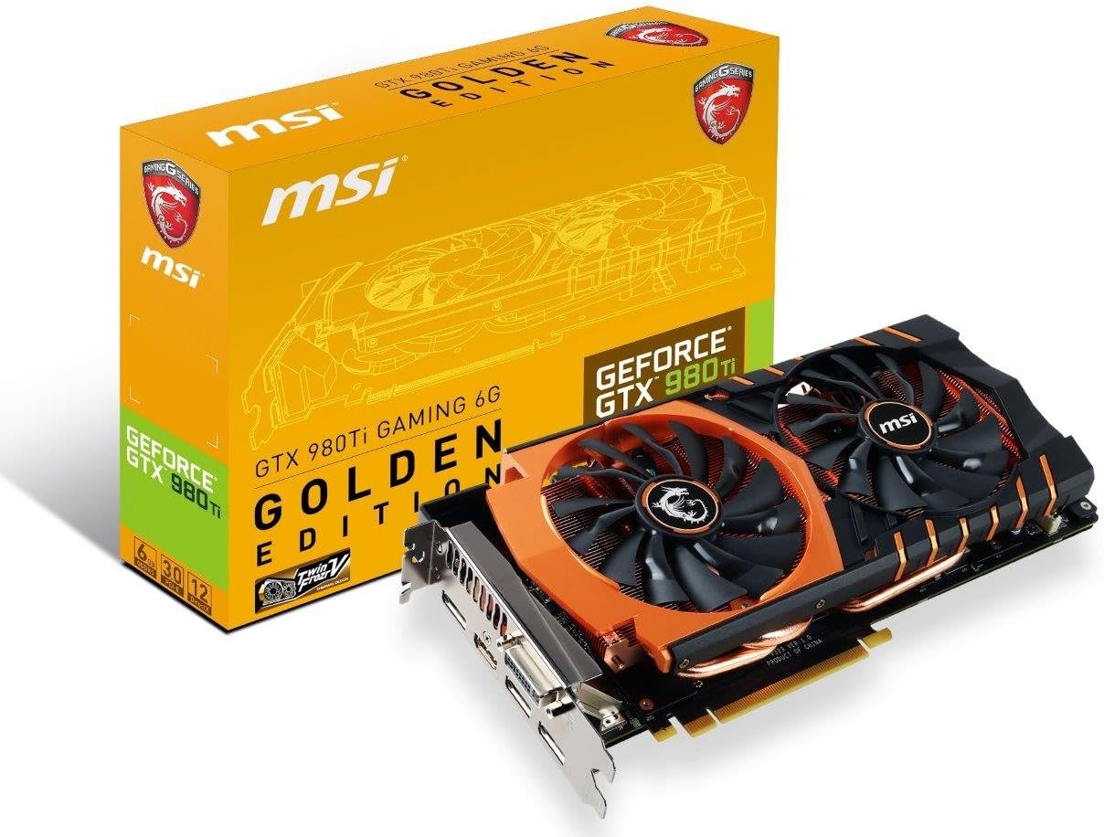 MSI Limited GAMING Edition GeForce GTX 980 TI 6GB OC [...]