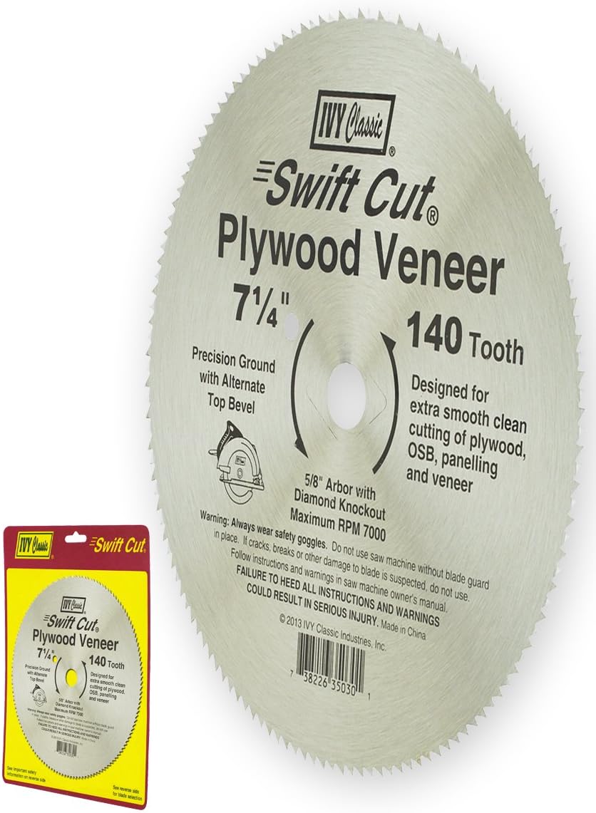 IVY Classic 35031 Swift Cut 7-1/4-Inch 140 Tooth [...]