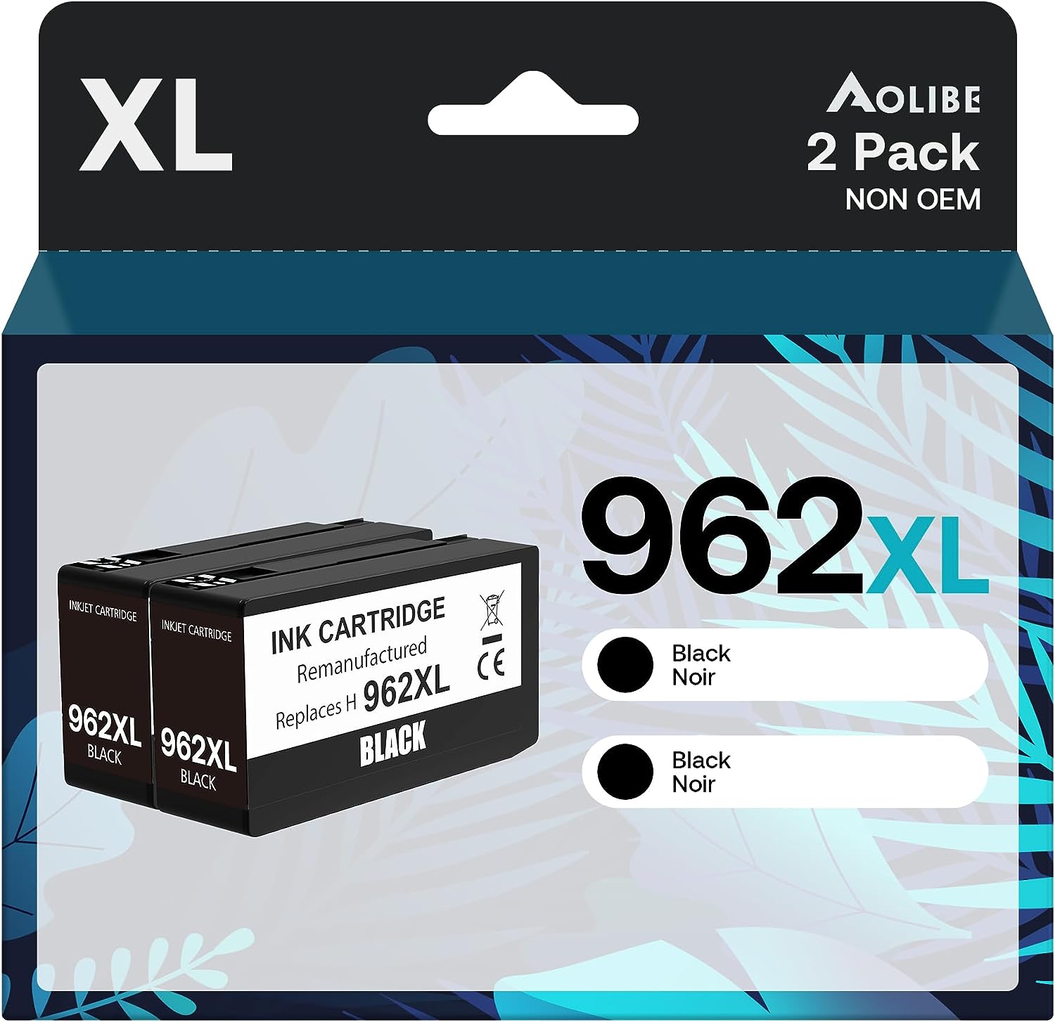 962XL Black Ink Cartridges Compatible for HP 962 Black [...]