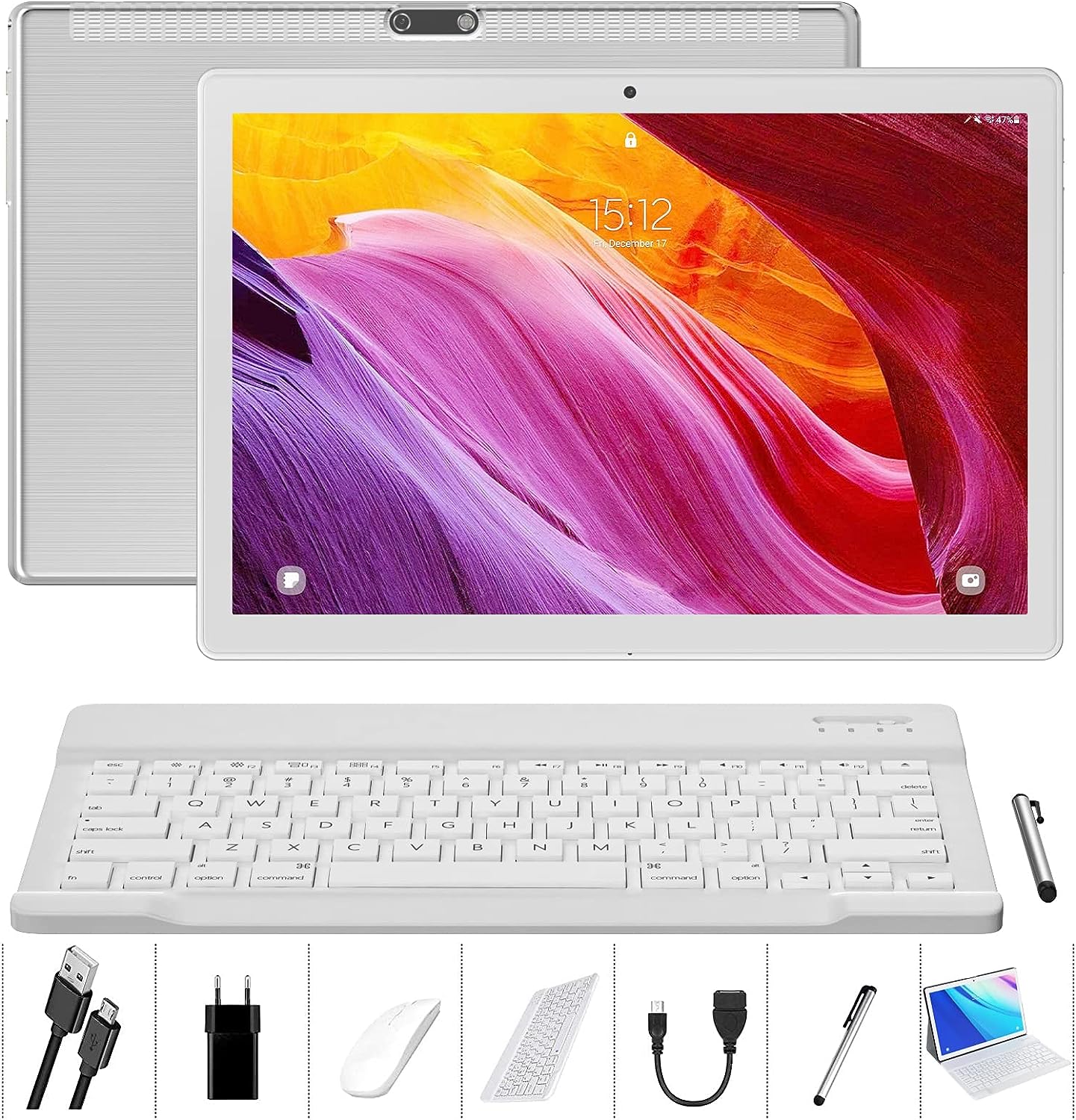 Android Tablet 10 Inch, 4GB RAM 64GB Storage, 10.0, [...]