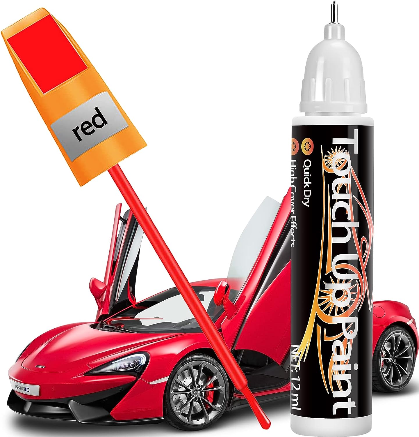 Red Car Paint, Quick And Easy Touch Up Paint for Cars, [...]