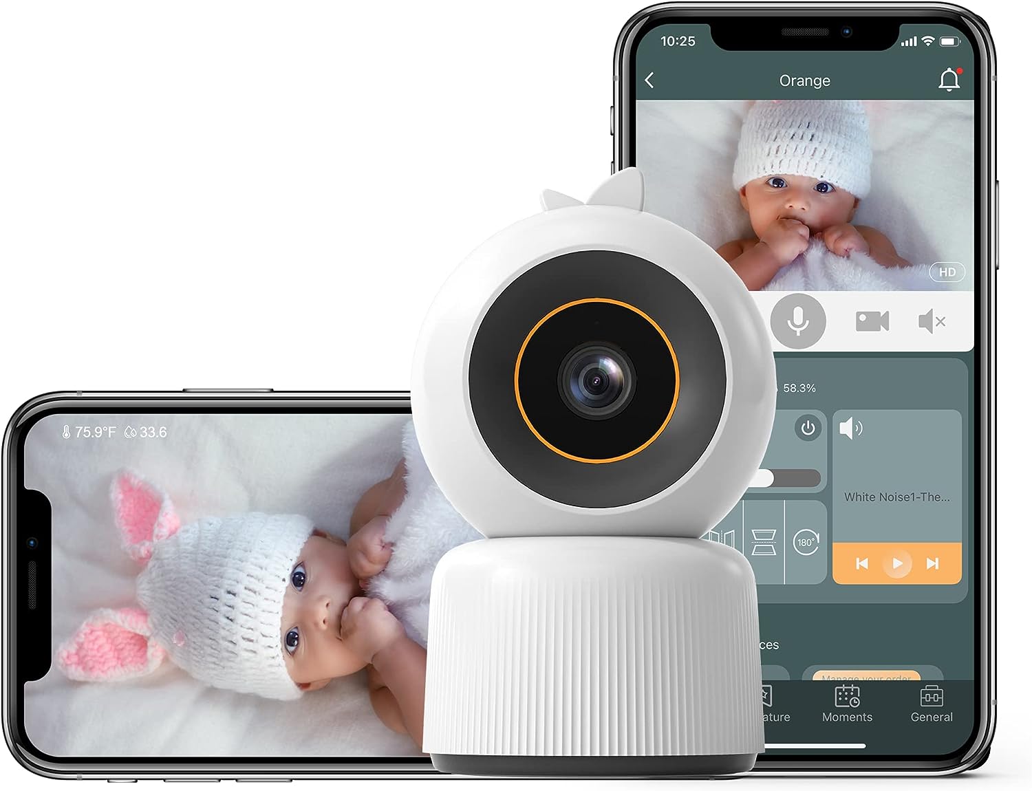 Cheego 3MP HD Smart Baby Monitor with Camera and [...]
