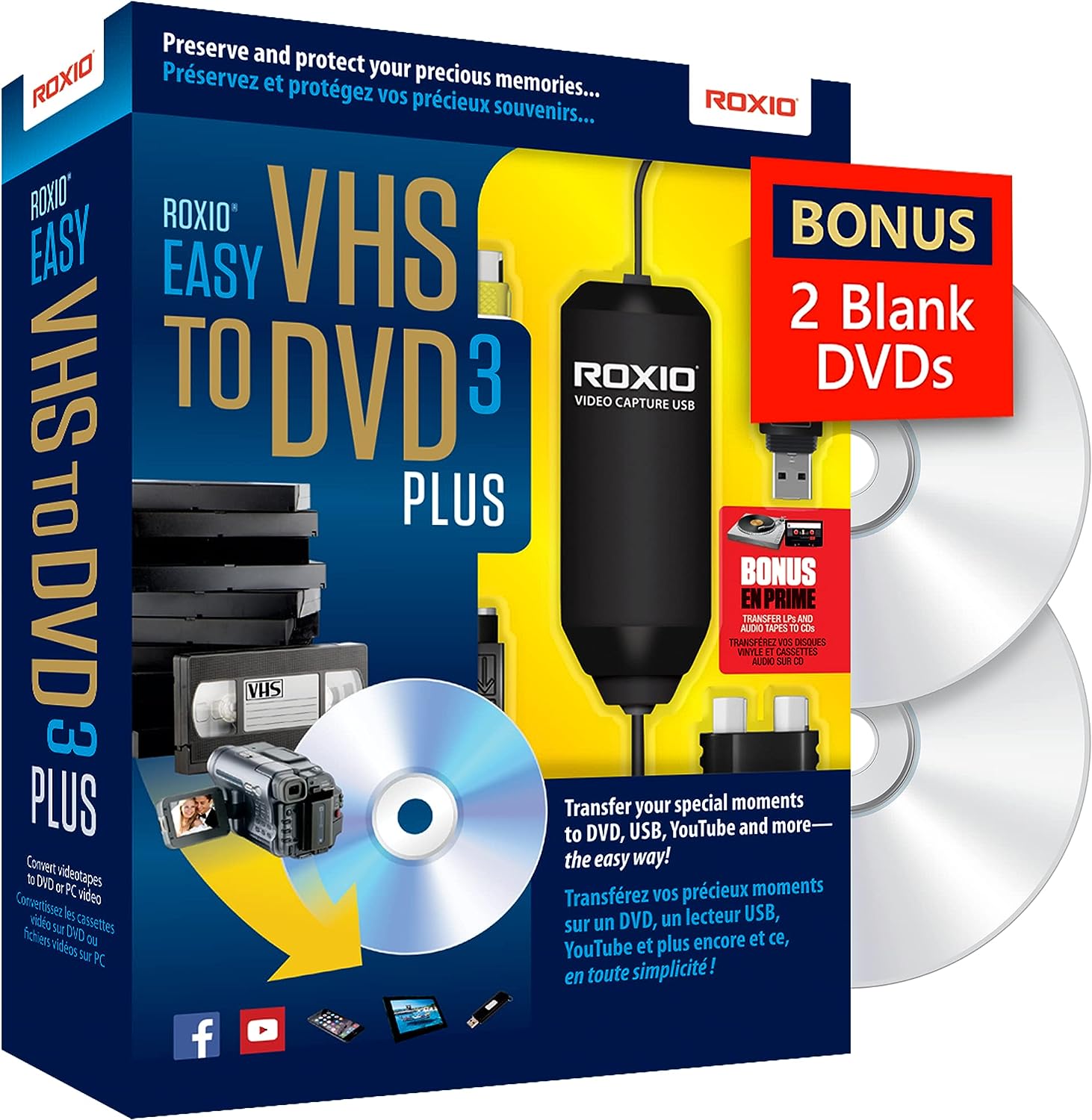 Roxio Easy VHS to DVD 3 Plus | VHS, Hi8, V8 Video to [...]