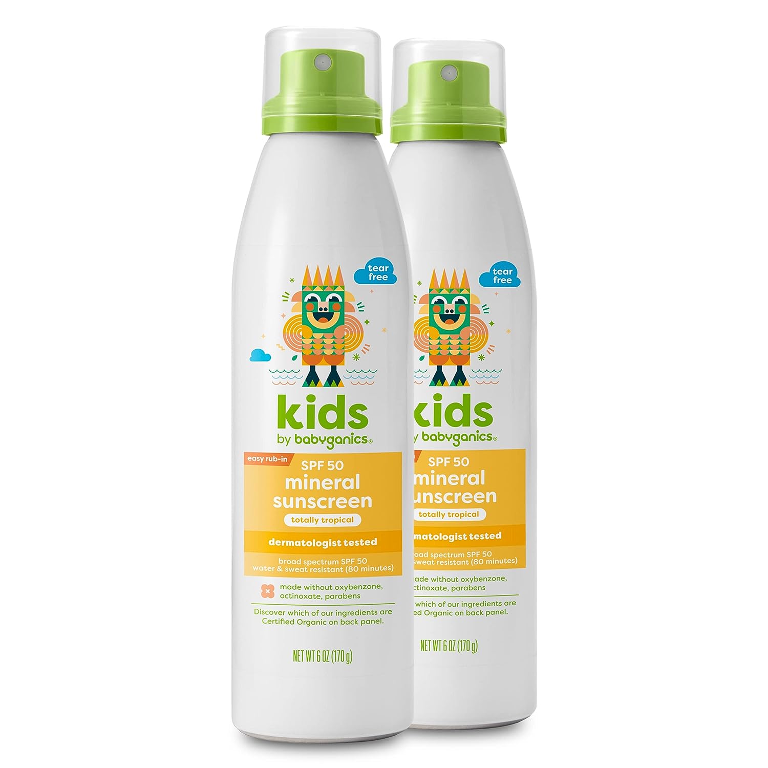 Babyganics SPF 50 Kids Mineral Sunscreen Continuous [...]