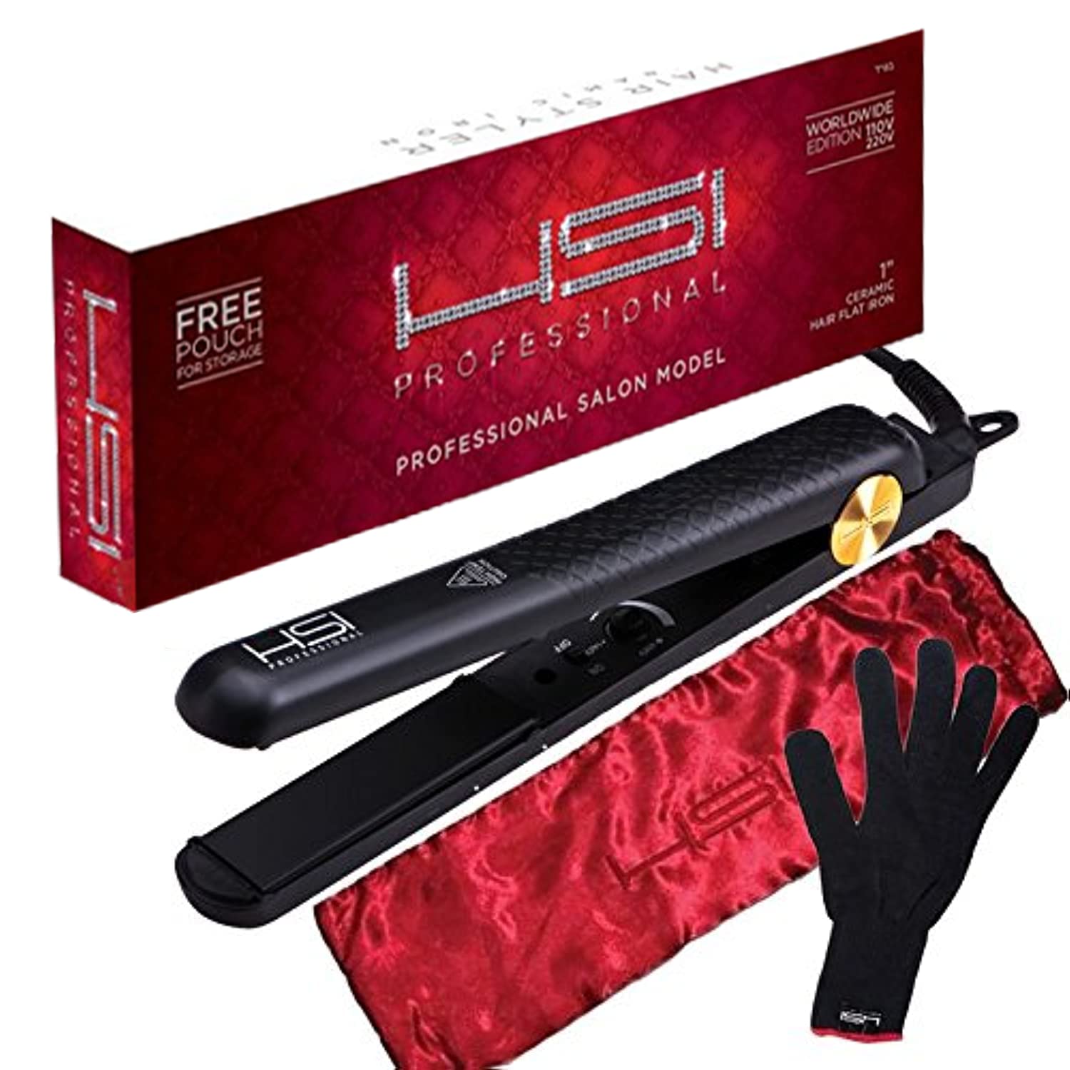 HSI Professional Glider Ceramic Flat Iron Hair [...]