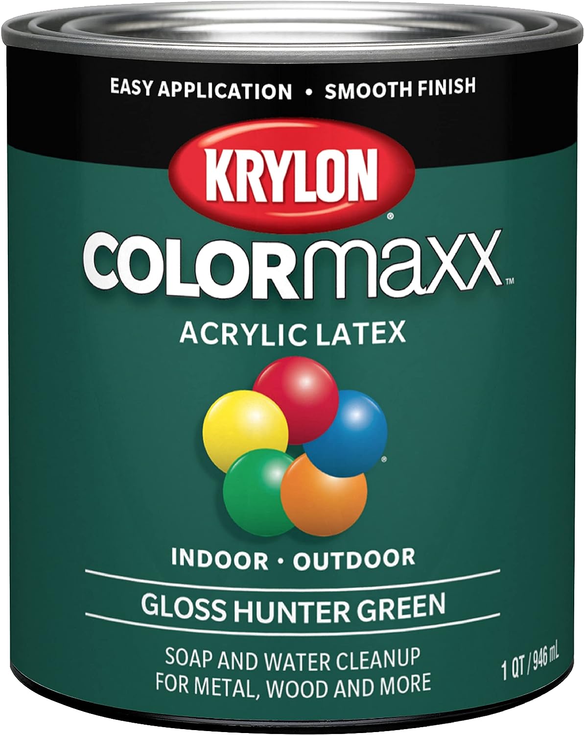 Krylon K05642007 COLORmaxx Acrylic Latex Brush On [...]