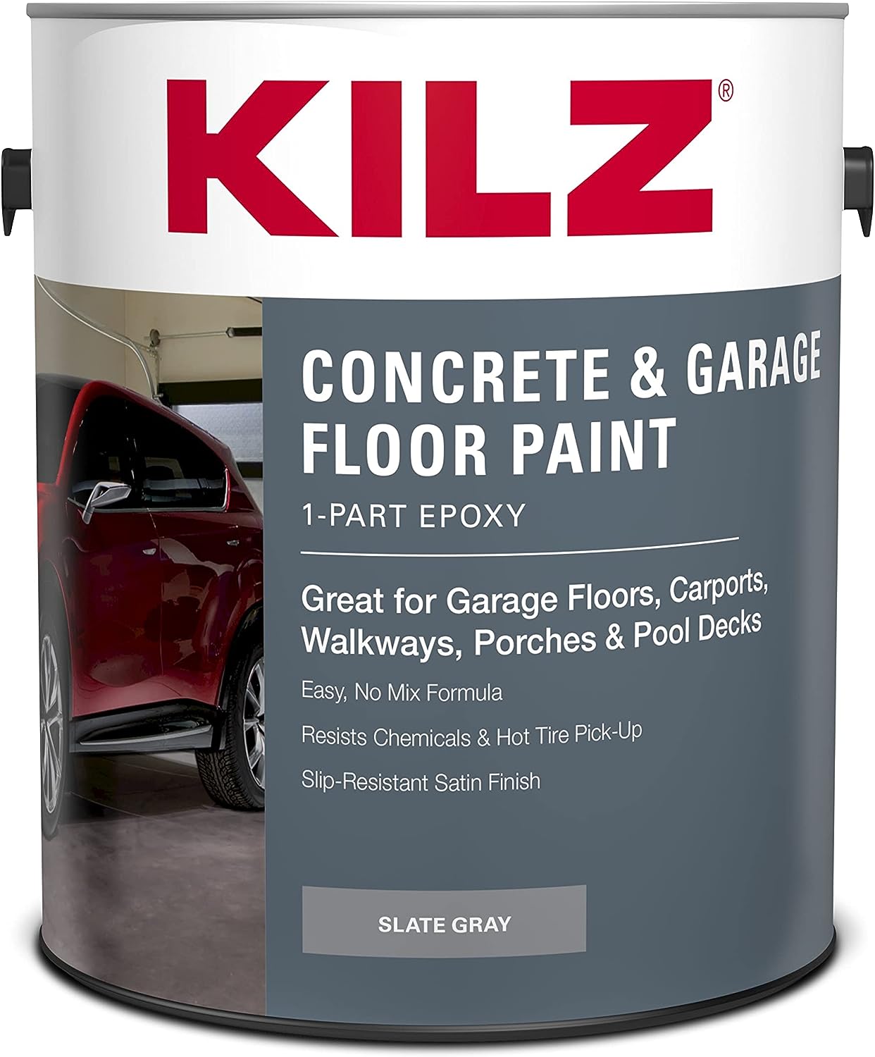 KILZ 1-Part Epoxy Acrylic Concrete and Garage Floor [...]